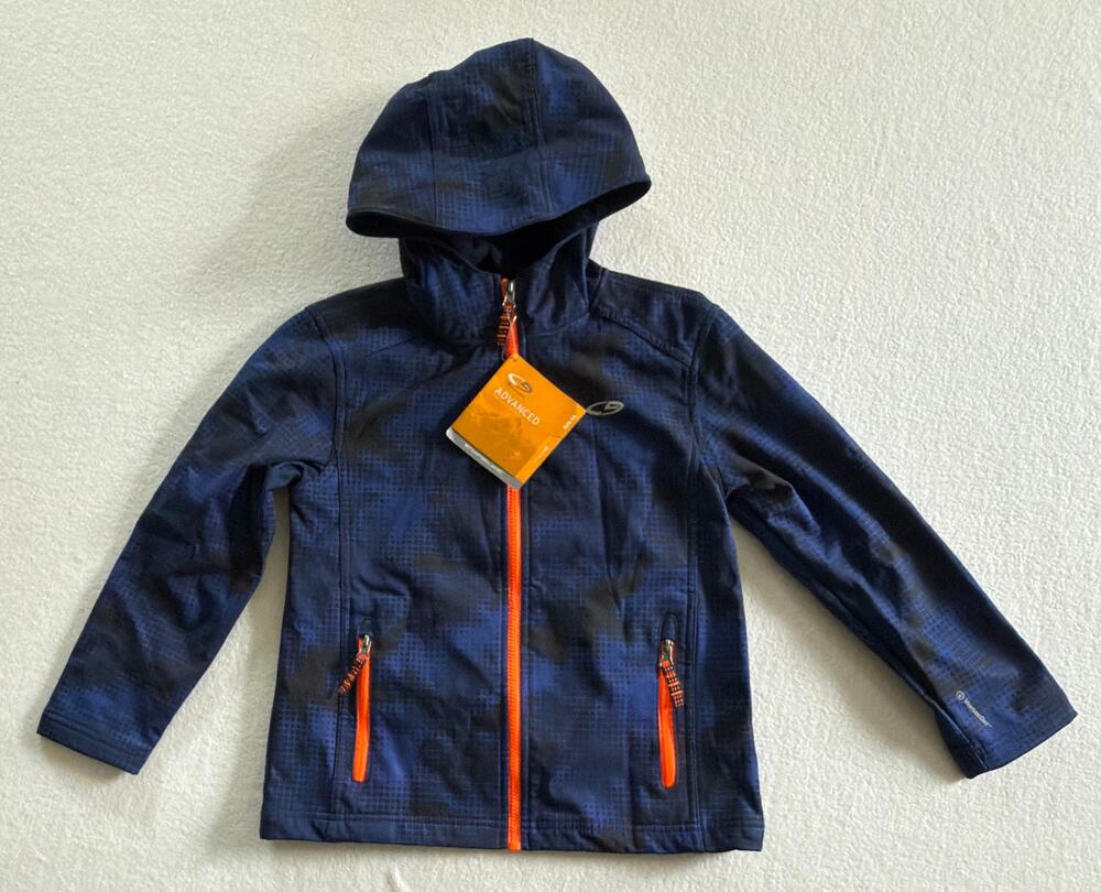 C9 Champion Boys Softshell Jacket M 8-10 NWT Xavier Navy Venture Dry Hooded